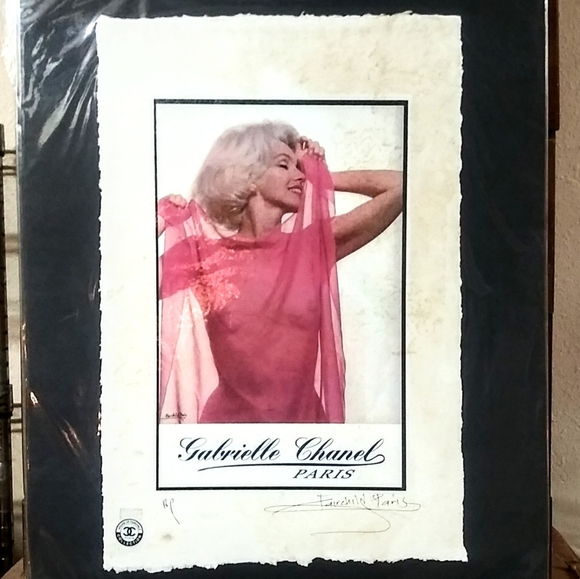 Marilyn Monroe CHANEL AP. Print By Fairchild Paris - Picture 9 of 12